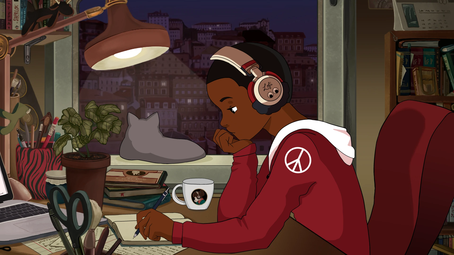 This is me working on it